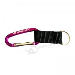 Wholesale high-end 2019 Promotion Gift Carabiner Lanyard with Clip