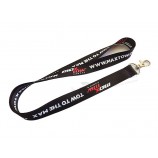 Wholesale high-end Free Sample Sublimation Neck Lanyard with Carabiner Hook