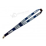 Wholesale high-end Zhejiang Supplier Silkscreen Printing Polyester Lanyard