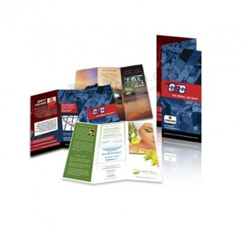 A3 brochura dobrável brochura impressão manual baraTo personalizado