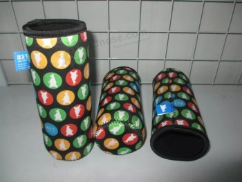 Customized Pattern Printed Neoprene Can Holder Cooler for custom with your logo
