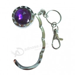 Fashion Bag Accessory Purse Hanger with Key Chain for custom with your logo