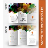 Customized Colorful Printing Accordion Fold Advertising Promotion Brochure