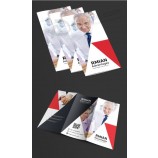 Wholesale Printing Art Paper Advertising Tri-Fold Brochure