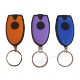 Wholesale customized high quality Promotional Mini Plastic LED Keychain with Light