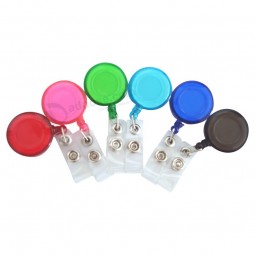 Wholesale customized high quality China Wholesale Yoyo Retractable Plastic Badge Holder with your logo
