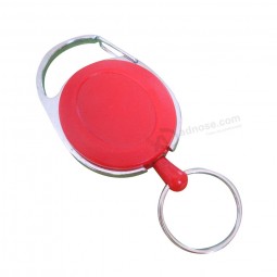 Wholesale customized high quality Hot Sale ABS Retractable Badge Reels with Metal Ring and your logo