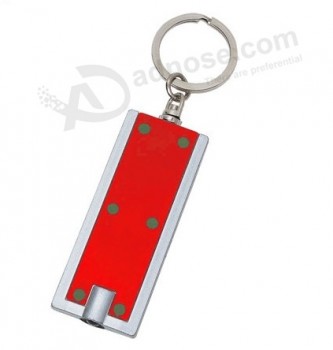 Wholesale customized high quality 2019 Good Quality Cheap Plastic LED Keychain with your logo