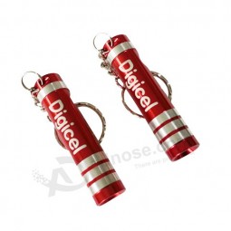 Promotion Gift Flashlight LED Keychain with printing your logo