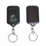 2016 Cadeau promoTionnel solaire a mené le keychain avec l'impression de voTre logo