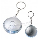 Factory Promotional Round LED Light Keychain with printing your logo