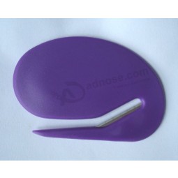 2017 Promotional Gift Oval Shape Plastic Envelop Opener for custom with your logo