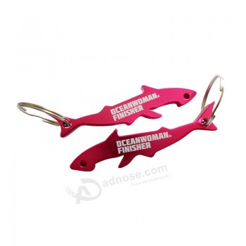 Nuevo abreBoTellas del Tiburón rosado del diseño para promocional para la venTa
