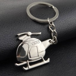 Keychain méTallique Bon marché d'hélicopTère pour la promoTion (Mk-067)