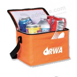 Custom high-end Non Woven Food Lunch Insulated Cooler Bag