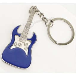Guita Shape Metal Keychain for Gift (MK-073)
