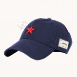 프로모션 로고가 사용자 정의 로고가 인쇄 된 저렴한 맞춤형 야구 모자를 인쇄했습니다