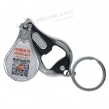 3 Em 1 muLTi-Keychain do abridor de frasco da Tosquiadeira de prego da função