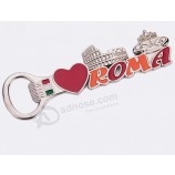 Promotion Metal Souvenir Bottle Opener with Keychain