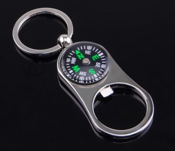 Wholesale Key Chain Bottle Opener with Compass (BO-025)