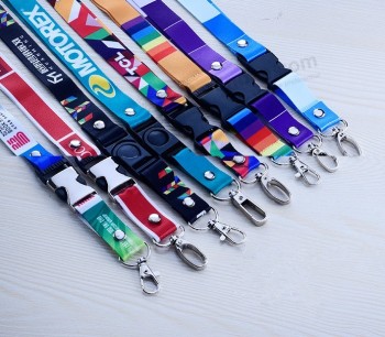 Cheap Polyester Lanyards with Company Logo (LY-004)