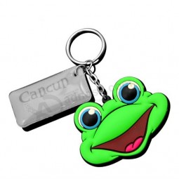 Promotion PVC Rubber Keychain for Advertising Gift