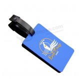 Promotional PVC Rubber Luggage Tag for Travel (LT-001)