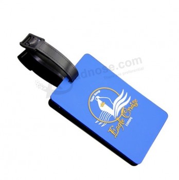 Promotional PVC Rubber Luggage Tag for Travel (LT-001)