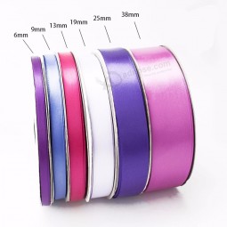 Wholesale Single/Double Faced Polyester Printed/Plain Organza/Grosgrain/Satin Ribbon for Gifts.