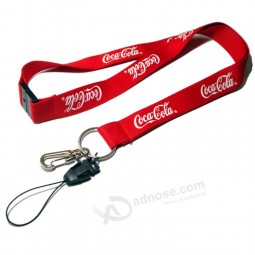 Wholesale Custom Silkscreen Print Logo Neck Straps with Badge Holder and your logo