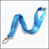 Wholesale Eco Friendly High GSM Customized Logo Nylon Business Lanyards for Company with your logo