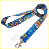 Wholesale Heat-Transfered Printing Camouflage Color Custom Logo Neck Strap Lanyards with your logo