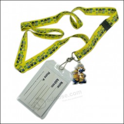 Wholesale Plastic Name/ID Card Badge Reel Holder Custom Lanyard Neck Strap for Lanyard with your logo