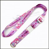 Wholesale Polyester Multi-Color Dye Sublimation/Heat Transfer Logo Custom Lanyard for Neck