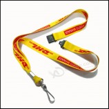 Wholesale Fashionable Design Dye Sublimation//Heat Transferred Logo Custom Lanyard for Graduates