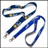 Wholesale Pantone Color Dye Sublimated/Thermal Transfer Logo Custom Lanyard for Factory