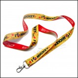 Wholesale Best Cool Dye Sublimated/Heat Transfer Custom Lanyard with No Minimum Order