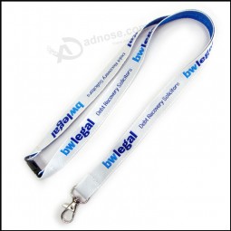 Wholesale 3D Thick Woven/Jacquard/Embroidered Logo Custom Lanyard for Conference