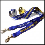 Wholesale Quality Nylon Woven/Jacquard/Braided Logo Custom Lanyard for Meeting