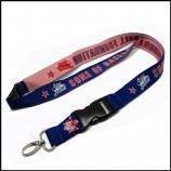 Wholesale Silk/Satin Woven/Jacquard/Knitting Logo Custom Lanyard for Show