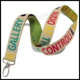 Wholesale Strong Extra Thick Woven/Jacquard/Knitting Logo Custom Lanyard for ID Badge Holder