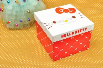 Caja de galleTas de carTón de papel de moda colorida con precio compeTiTivo