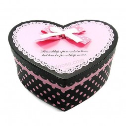 Fashion Heart Shape Chocolate Cardboard Paper Gift Box