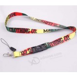 Fashion Design Colorful Polyester Neck Lanyards with Custom Logo