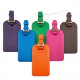 Hot Quality Leather Luggage Tag with Custom Logo