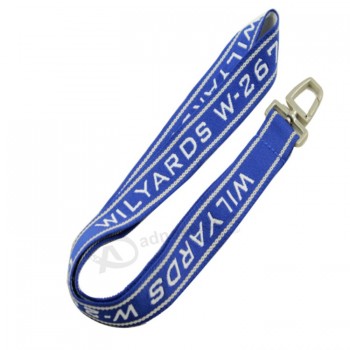 Wholesale Eco-Friendly Woven Logo Nylon Strap Lanyard with Release Buckle