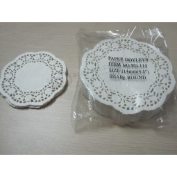 Oval Doily Lace Paper Doilies Disposable Cake Paper