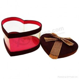 Hot Sale Clear Chocolate Cardboard Paper Gift Box