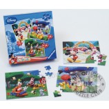 Paper Cartoon Jigsaw Puzzle Custom Printing