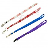 Wholesale Promotion Custom Logo Pk Narrow Lanyard with Metal Lobster Claw.